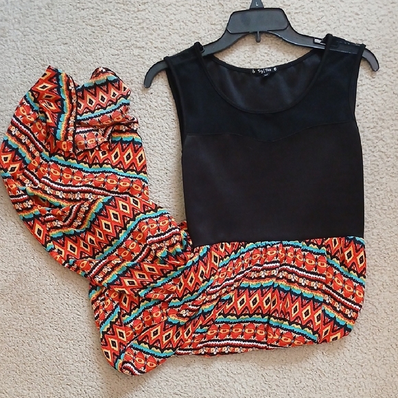 Multi-Colored High Low Sundress - Picture 3 of 8